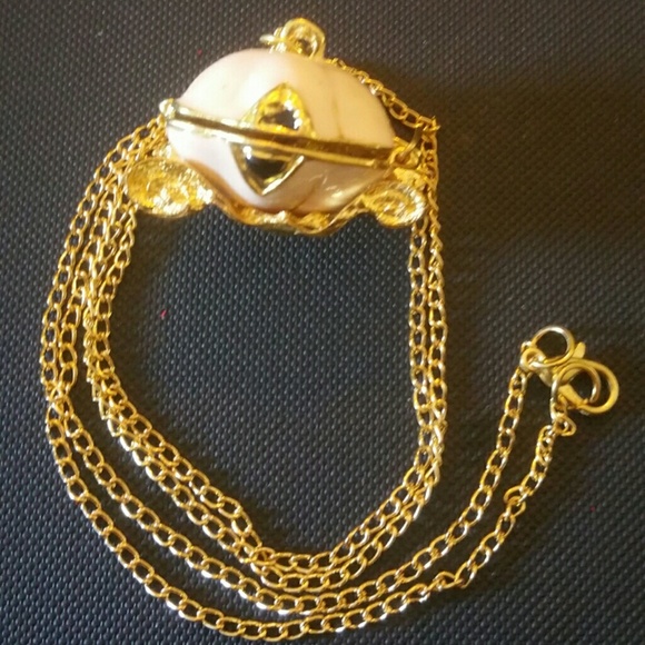 Pink Punkin vintage look -BRAND-NEW  necklace