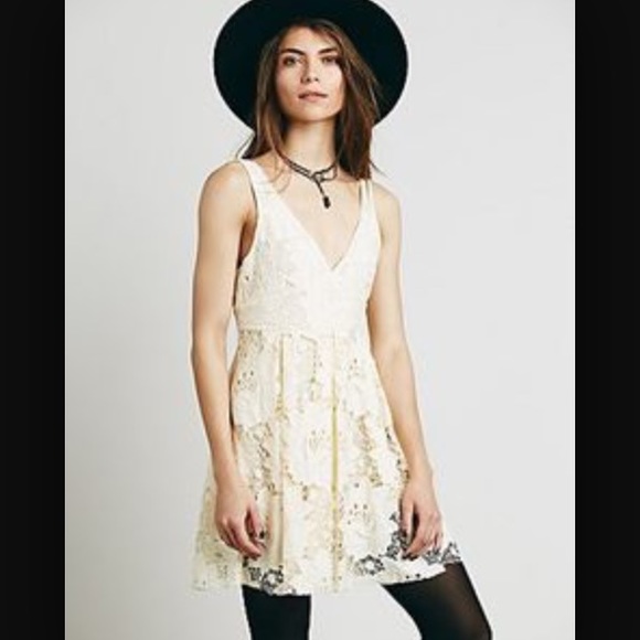 Free People Take Me To Town Mini Dress