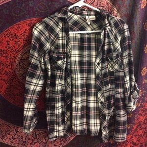Oversized soft flannel