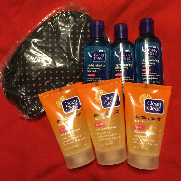 clean and clear face wash set