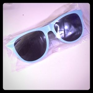 Mint colored VS Pink sunglasses