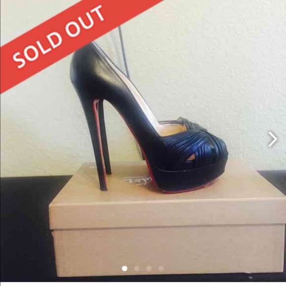 🚫SOLD🚫hristian louboutin ABORINA 150 Peep Toe