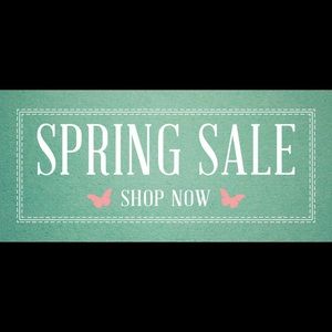 Everything's on sale this weekend!