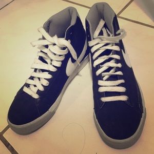 Nike Suede Blazers (Black/White/Grey)