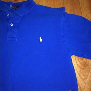 Blue Medium polo (Men's)