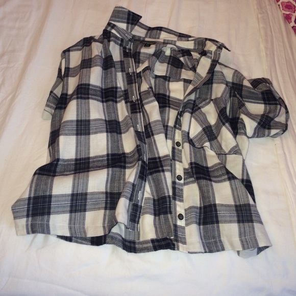 Topshop Plaid Jacket