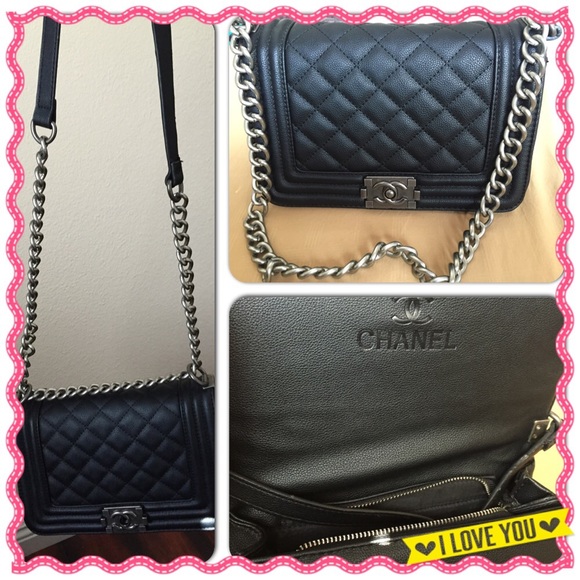 Black Le Boy Bag