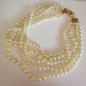 J.Crew Chunky Pearl Necklace