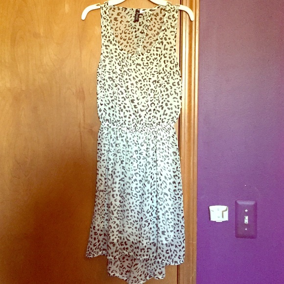 Cheetah print dress