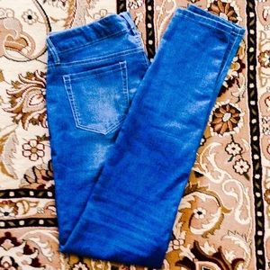 SALE!! Light/medium true blue wash jeggings