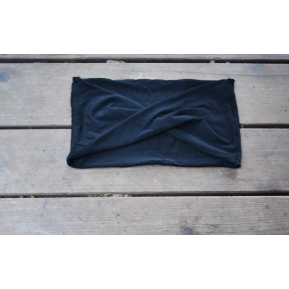 organic fabric bamboo twist bandeau - Picture 3 of 3