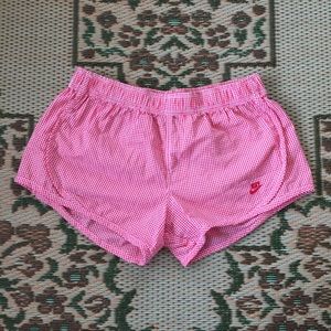 Nike Gingham Running Shorts