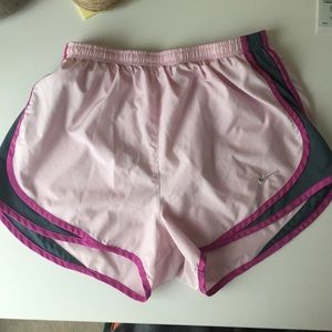 Light Pink/Grey Nike Shorts