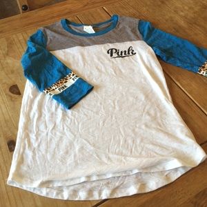 VS pink cotton comfy top