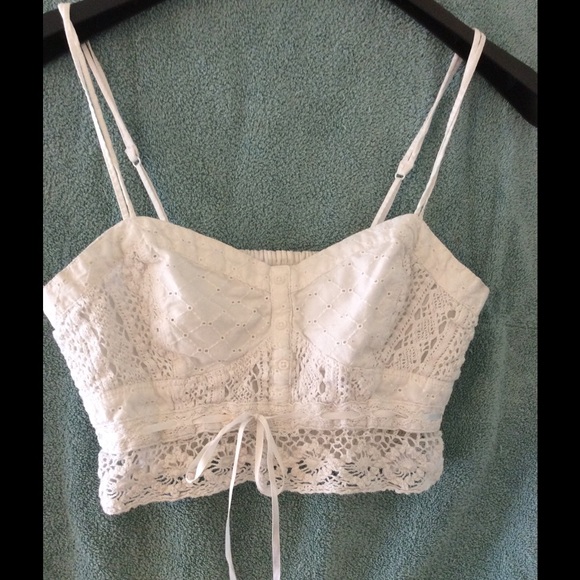 Crotchet crop top