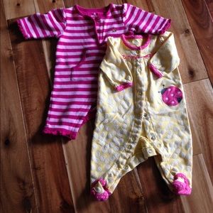 2 adorable baby outfits