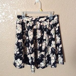 Floral circle skirt