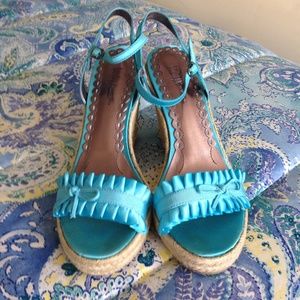 Blue ribbon wedges