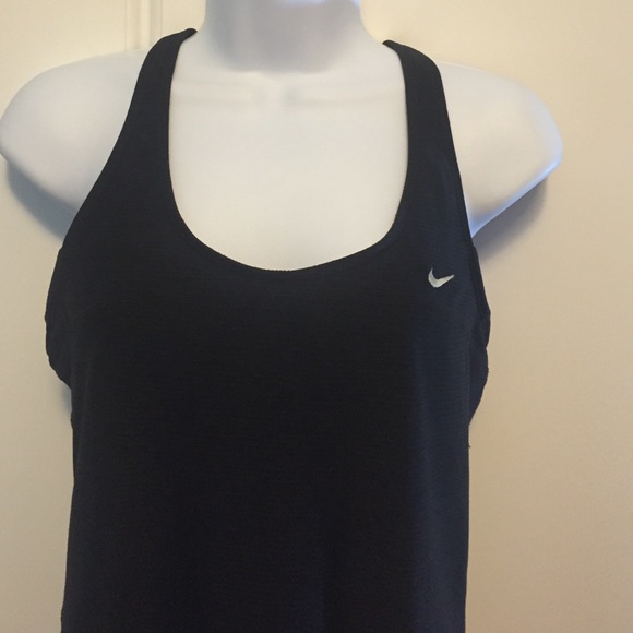 🚫SOLD🚫Nike Black Racerback Fit Dri - Picture 2 of 4