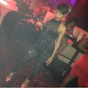 BLACK JUMPSUIT SIZE 2 WORN ONCE