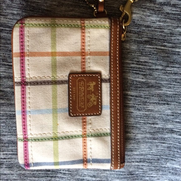Coach wristlet