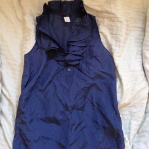 JCrew Silky Sleeveless Blouse