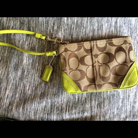 Coach wristlet