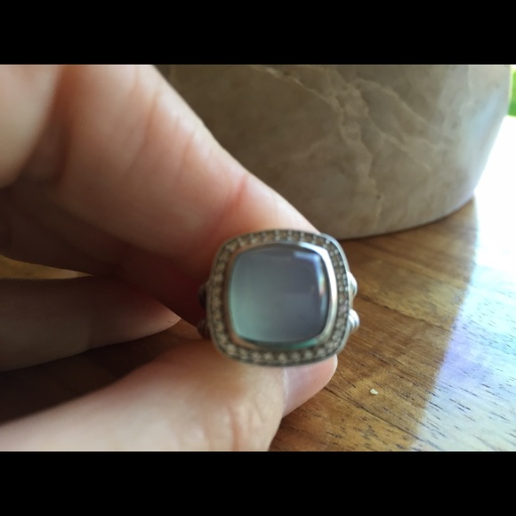Authentic David Yurman Albion Ring chalcedony - Picture 3 of 4