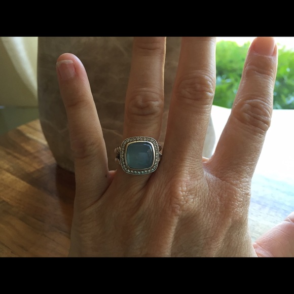 Authentic David Yurman Albion Ring chalcedony - Picture 4 of 4