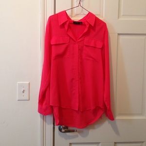 Apt. 9 pink button down, professional shirt