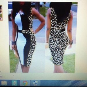 ❤SALE!! ️Sleeveless Leopard Print Dress-NWOT❤️
