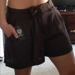 Vince Camuto Dark Brown Shorts