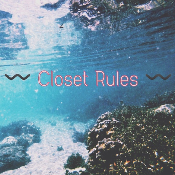 Closet Rules. ☺️ - Picture 1 of 1
