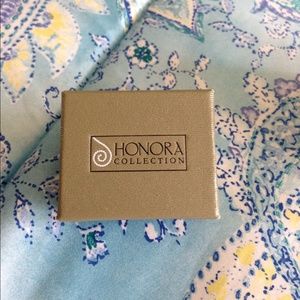 Honora Collection Yellow Pearl Earrings