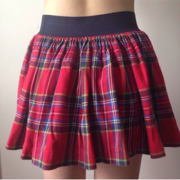 Hollister Plaid Skirt