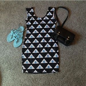Nasty gal evil eye dress