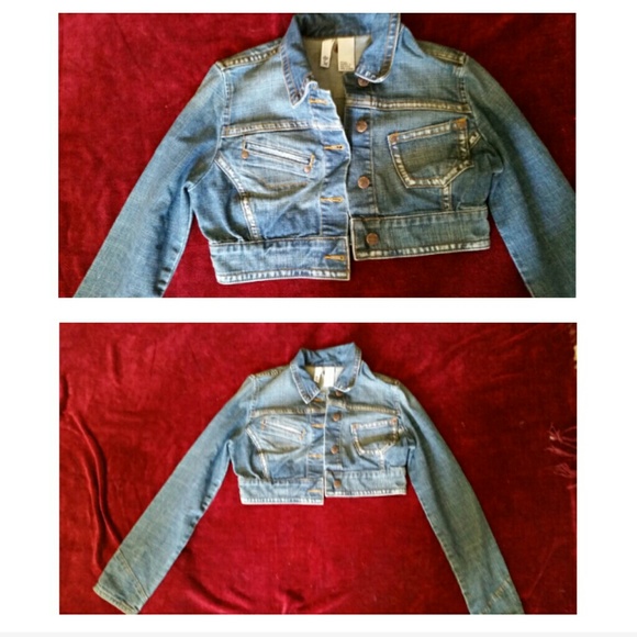 Mid torso jean jacket