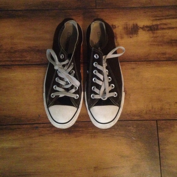Dark Brown Converse