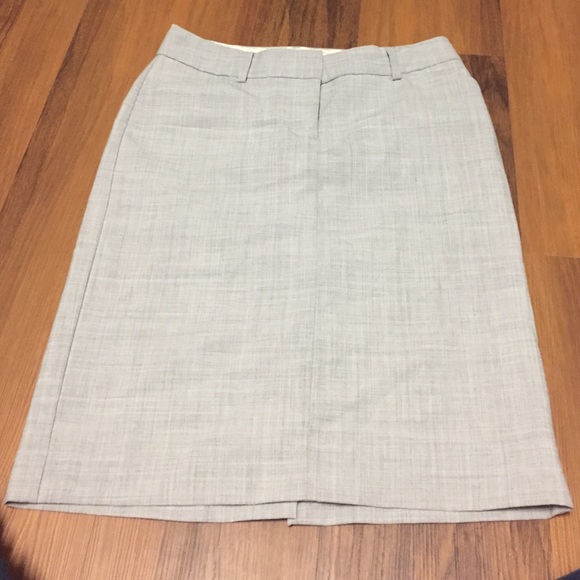 Heather grey express editor skirt