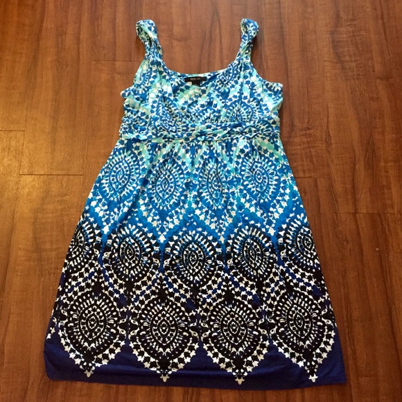 Blue dress