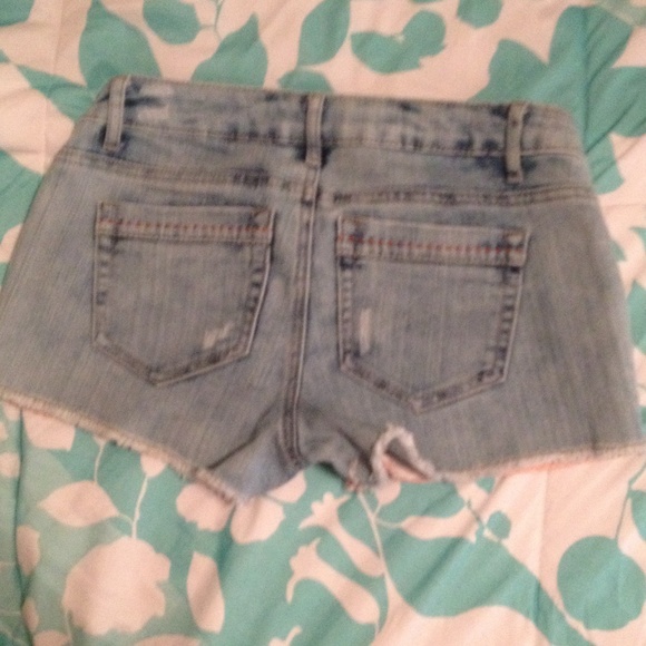 Denim Patterned shorts - Picture 2 of 2