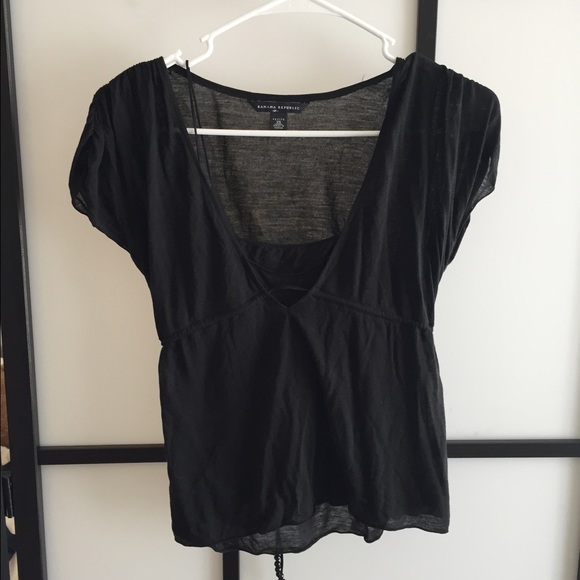 Banana republic little black top