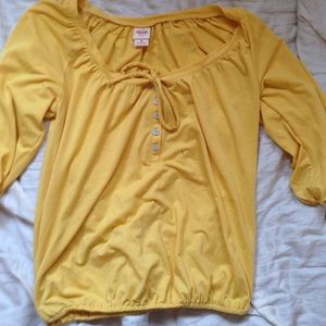 Mossimo Quarter-Sleeve Shirt