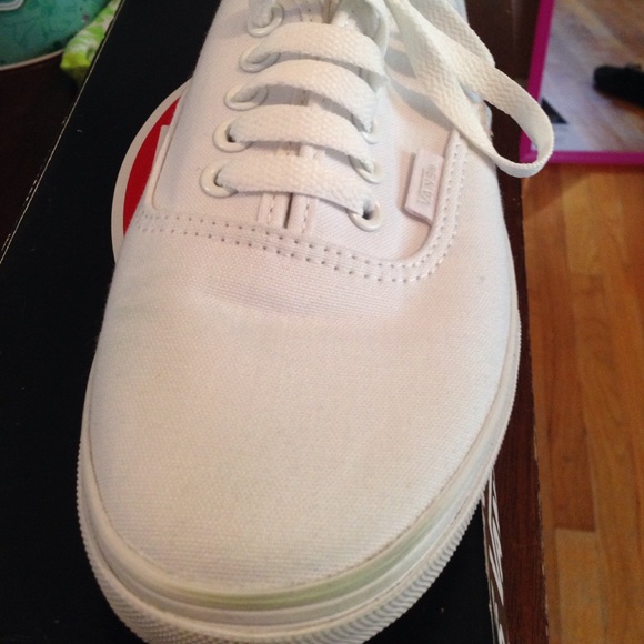 All white vans