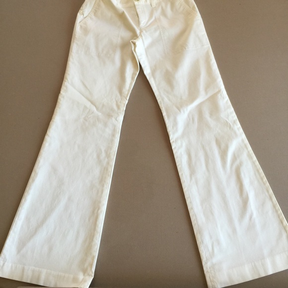 Banana Republic White Pants