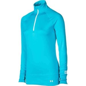 Blue Under Armour 1/4 zip base 2.0