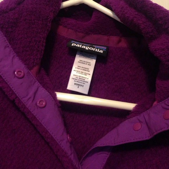 Magenta retool patagonia pullover - Picture 2 of 2