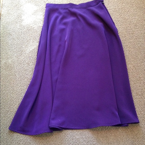 American apparel purple skirt