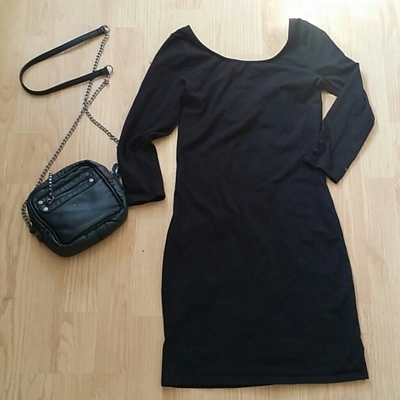 American Eagle 3/4 sleeve bodycon dress