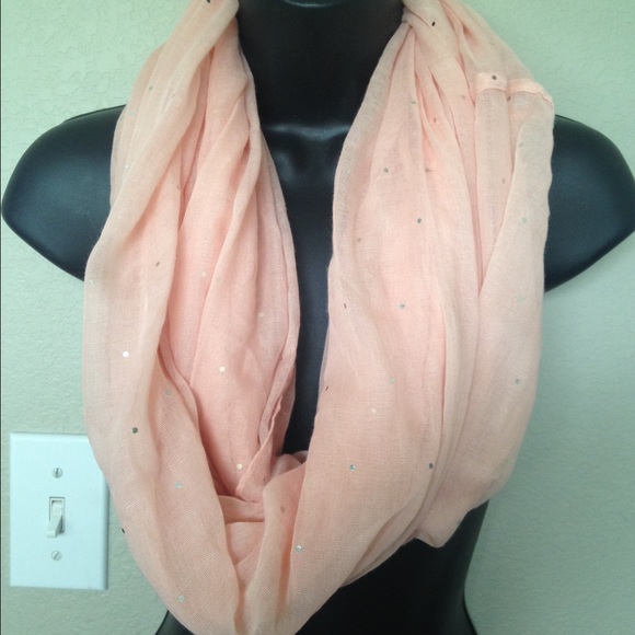 Candies Peach Colored Scarf